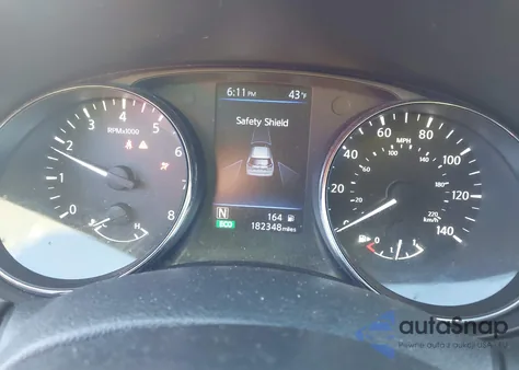 2018 Nissan Rogue Sv z USA, uszkodzony, nr VIN 5N1AT2MV1JC791583